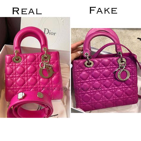 fake dior vs real|vintage lady dior bag authentication.